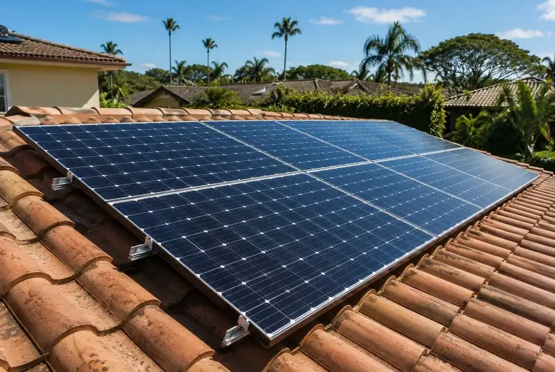 Installation de panneaux solaires à Saint-Hilaire-de-Beauvoir